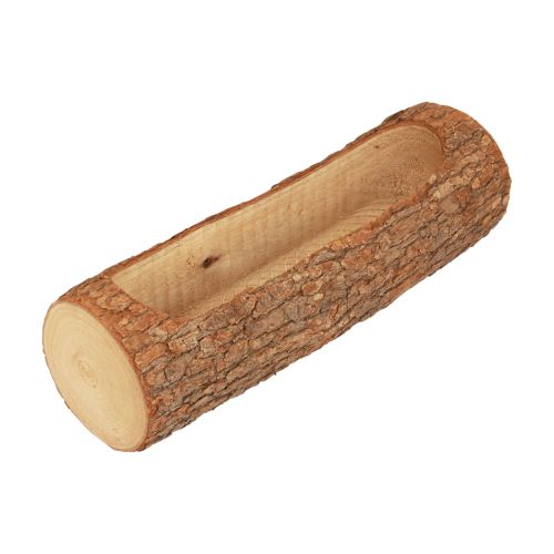 Floristik24 Truhlík na rostliny dřevěná dekorativní rustikální přírodní 30cm×10,5cm×8cm