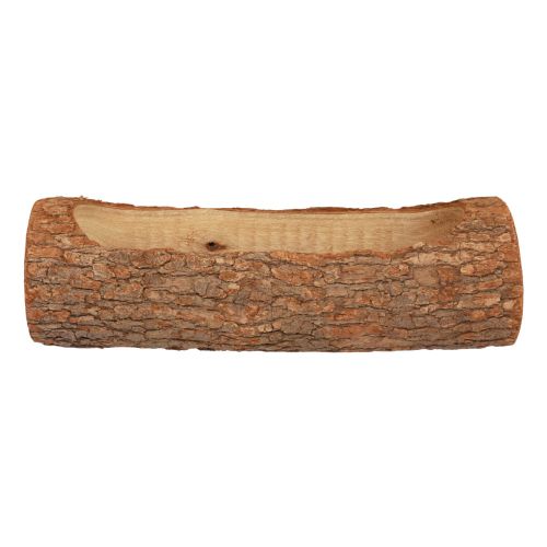 Floristik24 Truhlík na rostliny dřevěná dekorativní rustikální přírodní 30cm×10,5cm×8cm