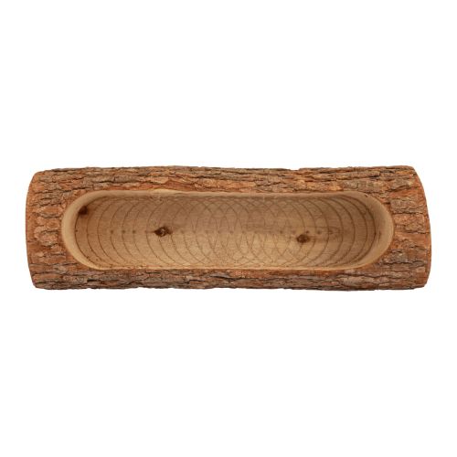 Floristik24 Truhlík na rostliny dřevěná dekorativní rustikální přírodní 30cm×10,5cm×8cm
