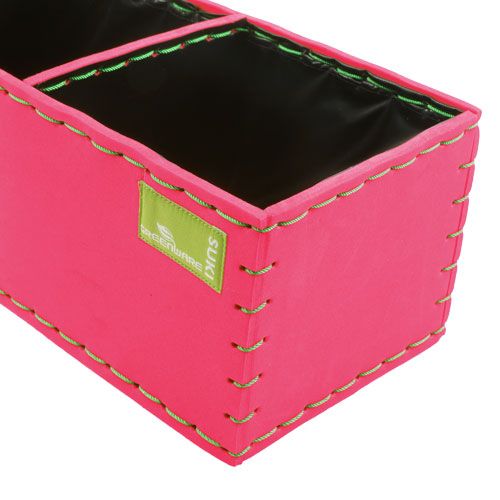 Floristik24 Truhlík na rostliny růžový 40 cm x 14 cm x 11 cm, 1ks