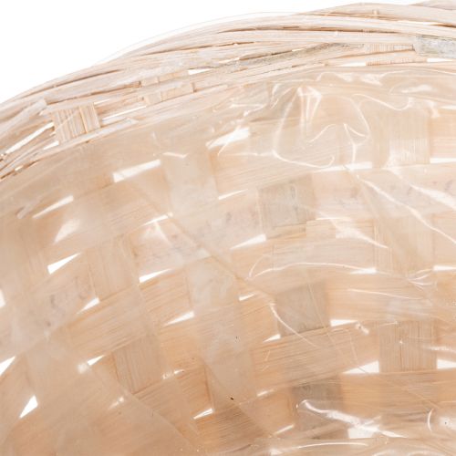 položky Proutěný košík pro všestranný interiérový design, 20 cm, 8 kusů