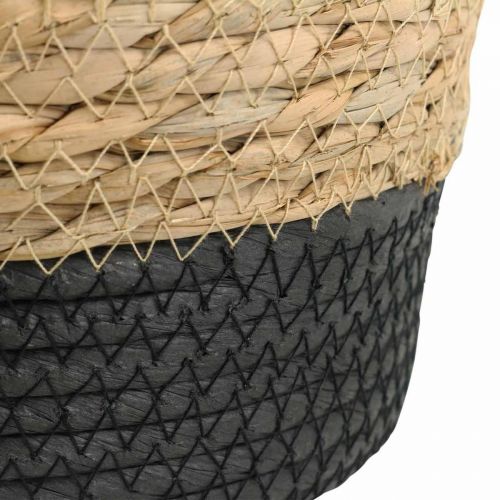 Floristik24 Košík na rostliny květináč košík z mořské trávy deco přírodní Ø23cm V20cm