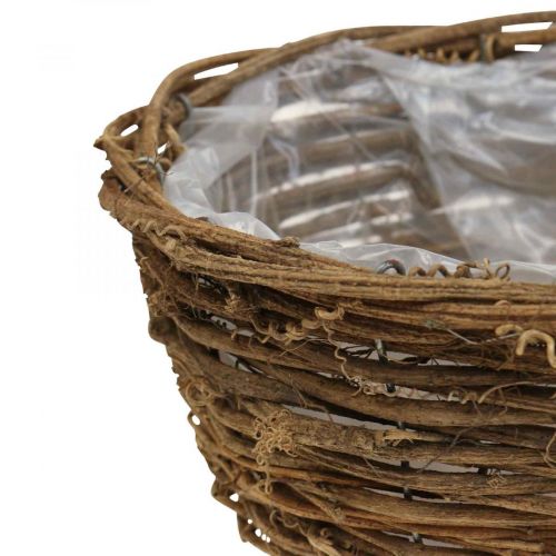 Floristik24 Koš na rostliny květináč rustikální liány Ø20/25/28cm sada 3 ks