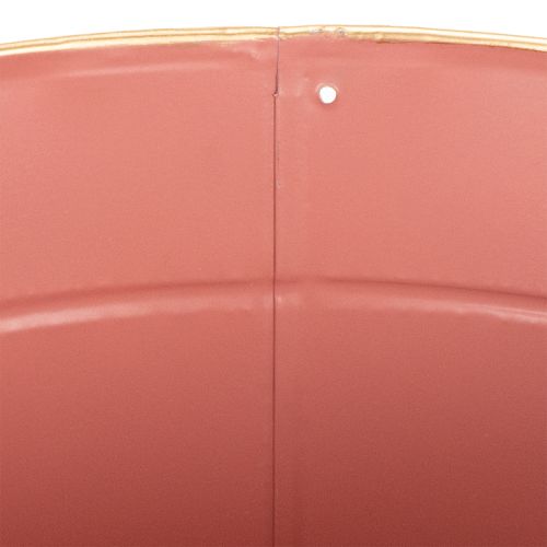 položky Kovový květináč/květináč/květináč, Ø26cm V22cm, 4 kusy