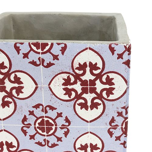 Floristik24 Květináč s orientálním vzorem 8 cm x 8 cm / 11 cm x 11 cm