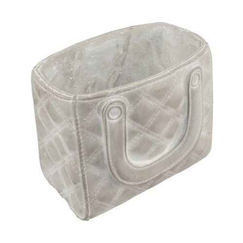 položky Květináč do betonu kabelka 18×11×15,5 cm