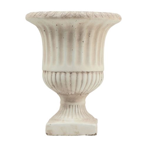 Floristik24 Květináč trofej betonový dekorativní květináč starožitný Ø19cm V24cm