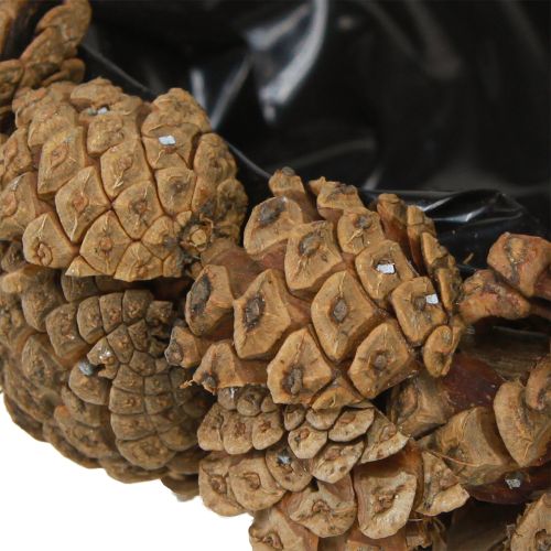 Floristik24 Miska na rostliny z pravých šišek, přírodní miska z šišek Ø28cm V9cm