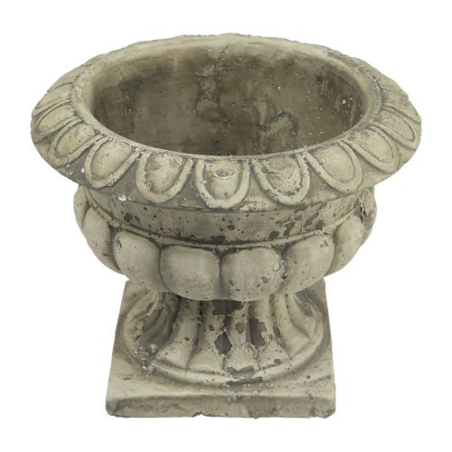 položky Miska na rostliny květináč trofej starožitný beton Ø20cm H16,5cm