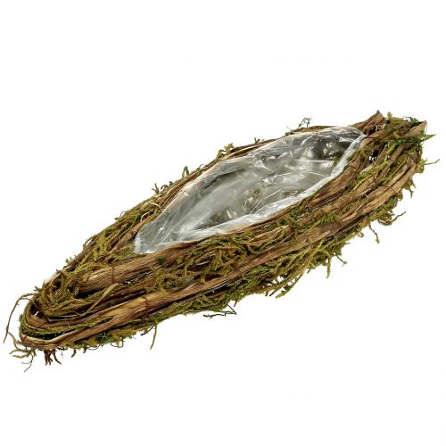 Floristik24 Rostlinná loďka do hrobu 57cm x 19cm 1 kus