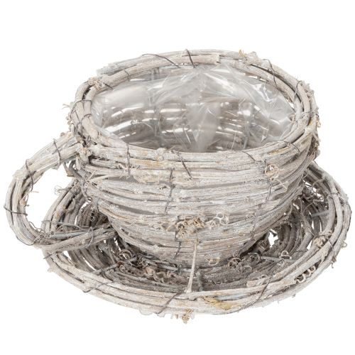 položky Šálek z přírodního materiálu s rustikálním šarmem pro exkluzivní interiérovou dekoraci 13 cm