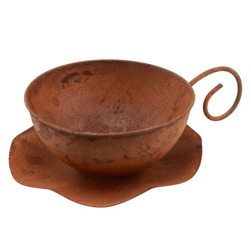 Hrnek na rostliny s podšálkem květináč rez Ø19,5cm V8cm
