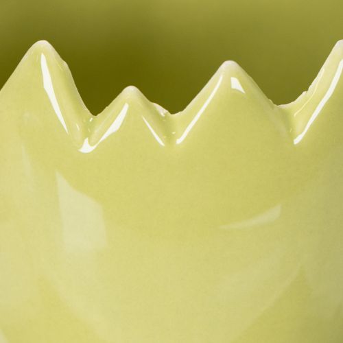 položky Květináč s motivem velikonočních vajíček pro stylovou jarní dekoraci vašeho domova, 10 cm, 3 kusy