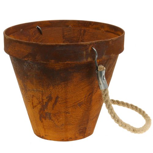 Floristik24 Květináč na závěsný rošt Ø20cm H19cm