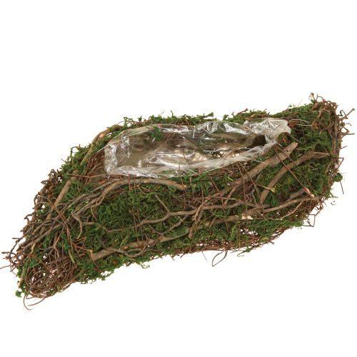 Malá miska Plant Wave Vines s mechem 31×15×7 cm