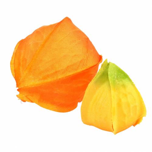 Floristik24 Physalis Orange Assorted 22 ks dekorativních umělých kalichů