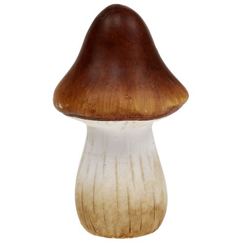 Floristik24 Houbařská směs z hlíny-keramické hnědé 9cm 8ks