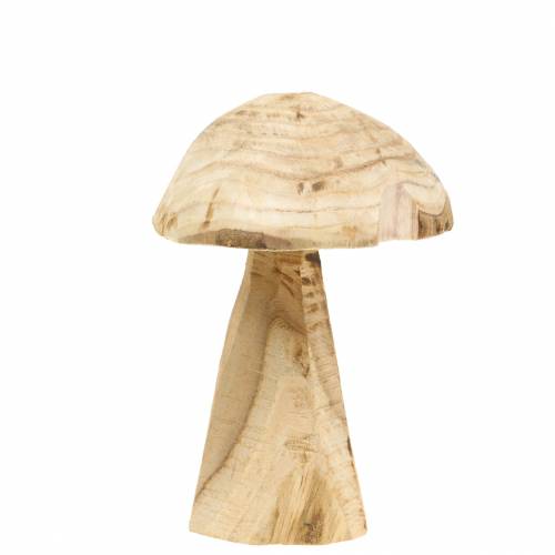 Floristik24 Dřevo houba paulovnie Ø16cm V18cm