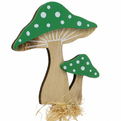 Floristik24 Dekorační zátka podzimní houba assort H28cm 12ks