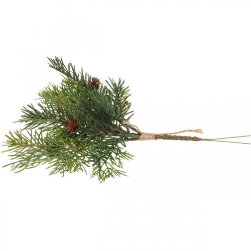 Floristik24 Deco větve Vánoční větev borovice umělá 31cm 2ks