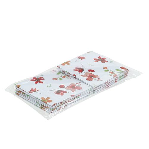 Floristik24 Papírový sáček 10,5cm x 10,5cm se vzorem 8ks