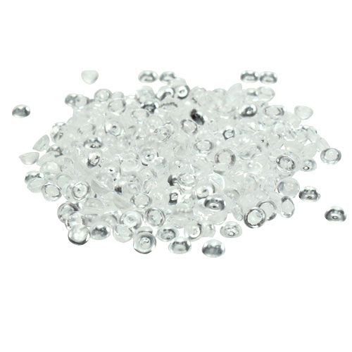 Floristik24 Dekorativní kapky rosy transparentní 4mm 130g