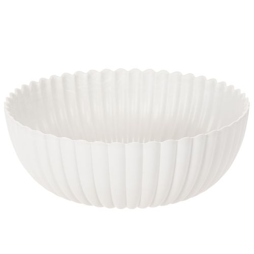Dekorativní miska, žebrovaná, velká velikost 25 cm