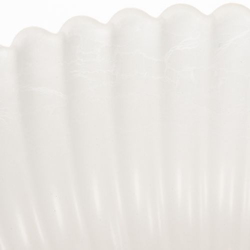 Dekorativní miska, žebrovaná, velká velikost 25 cm | Floristik24.cz