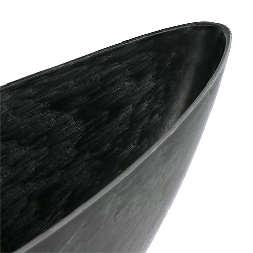 položky Plastový člun antracitový ovál 39cm x 12,5cm H13cm 1 kus