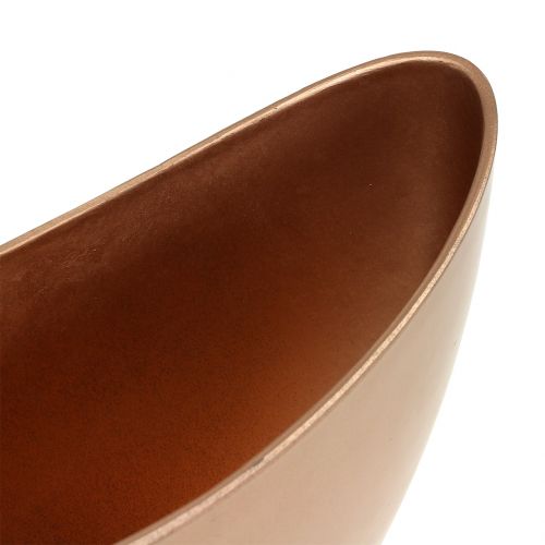 Floristik24 Dekorativní miska měděná 20cm x 9cm H12cm 1 kus