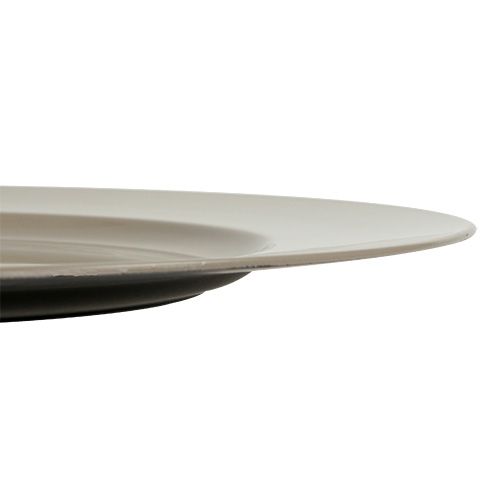 položky Nabíjecí deska Ø33cm platinově šedá