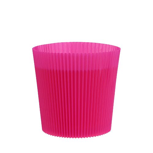 Floristik24 Plisované manžety Cerise 10,5cm 100 kusů