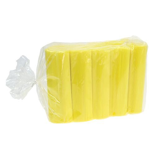 položky Plisované manžety žluté 18,5cm 100 kusů