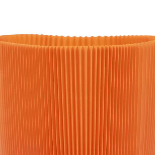 položky Plisované manžety na květináče oranžové 12,5cm 100 ks