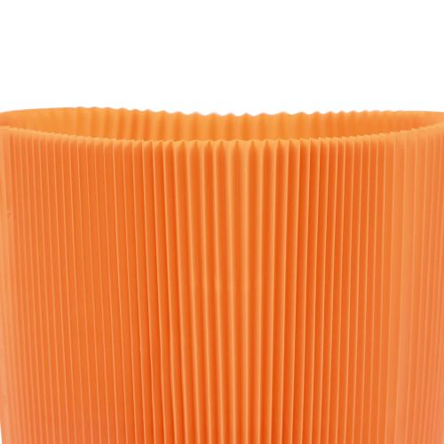 položky Plisované manžety na květináče oranžové 14,5cm 100 kusů