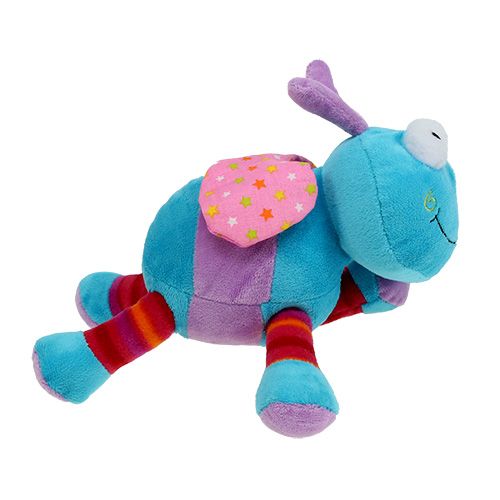 Floristik24 Plyšový motýl 22,5 cm modrý