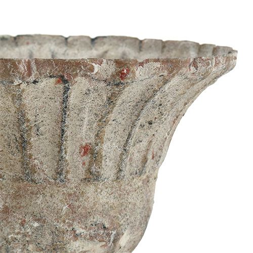 položky Šálek šedý starožitný vzhled Ø12cm H13,5cm