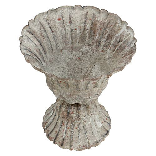položky Šálek šedý starožitný vzhled Ø12cm H13,5cm