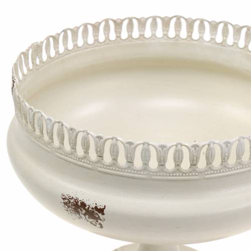 Floristik24 Pohár na rostliny Kalich Antique Cream Ø20cm V20cm 1 ks