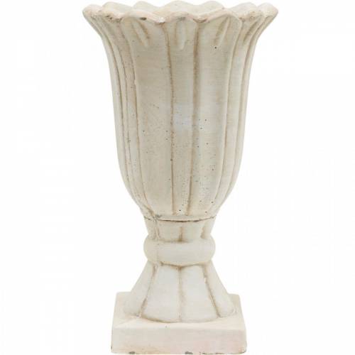 Floristik24 Květináč, kelímkový tulipán, ozdobný pohár, amfora na sázení Ø14,5cm V25,5cm