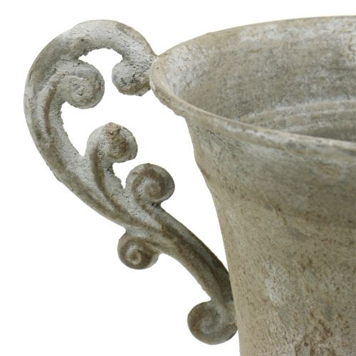 položky Starožitný šálek šedý Ø16,8cm H24,8cm