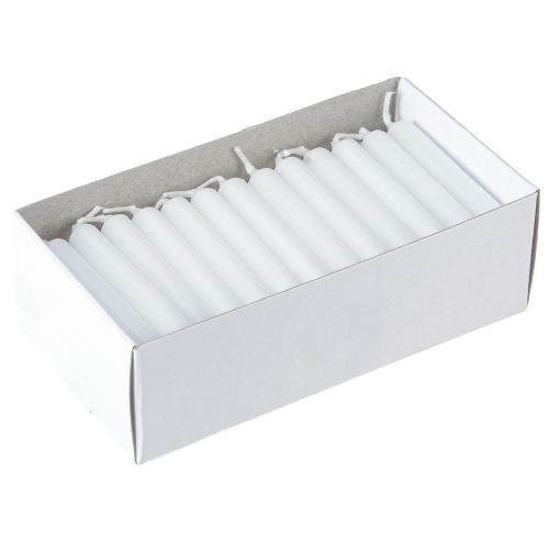 položky Svíčky pro panenky 10mm Wiedemann svíčky bílé 65/10 50 kusů