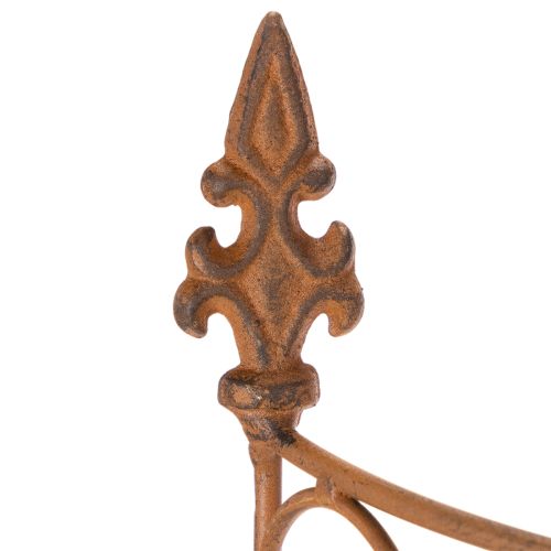 položky Kovová zahradní mřížka z kůlů pro květinové záhony a všestrannou zahradní dekoraci, 60 cm