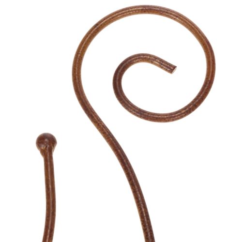 položky Kovová zahradní treláž se zakřiveným designem pro popínavé rostliny, 110 cm