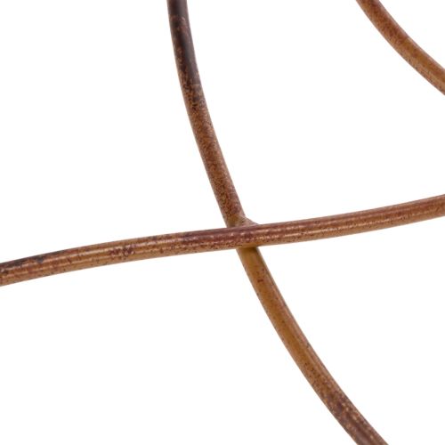 položky Kovová zahradní treláž se zakřiveným designem pro popínavé rostliny, 110 cm