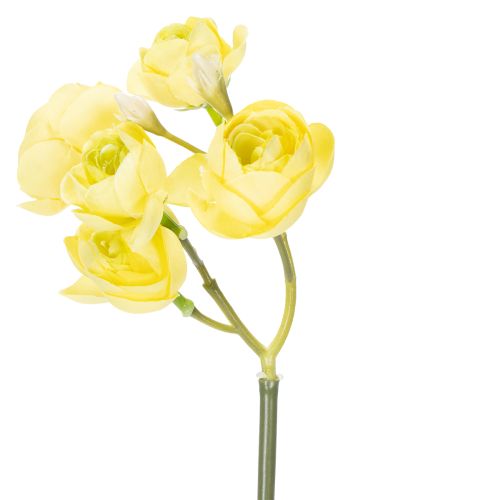položky Umělá kytice pryskyřníků pro jarní dekoraci domova, 32 cm, 5 kusů