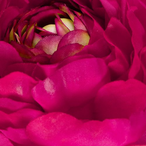 položky Umělý pryskyřník jako samostatná květina pro nadčasový a všestranný interiérový design, 51 cm, 3 kusy