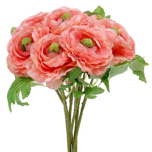 Floristik24 Ranunculus růžovo-růžový 27cm 8ks