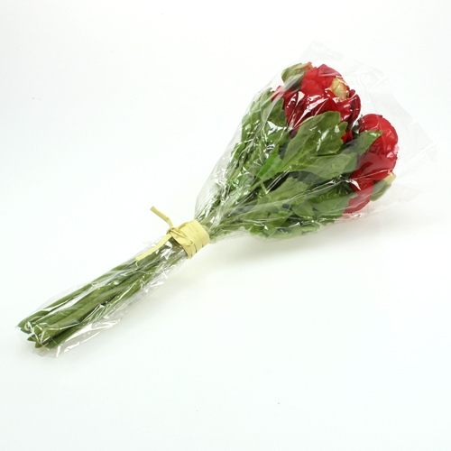 Floristik24 Kytice ranunculus červená 30cm