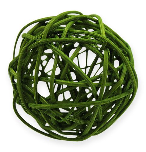 položky Ratanové koule Ø4,5cm zelené tříděné 30ks